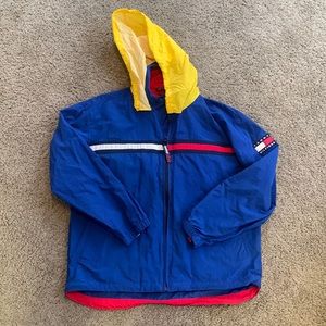 vintage tommy hilfiger wind breaker jacket